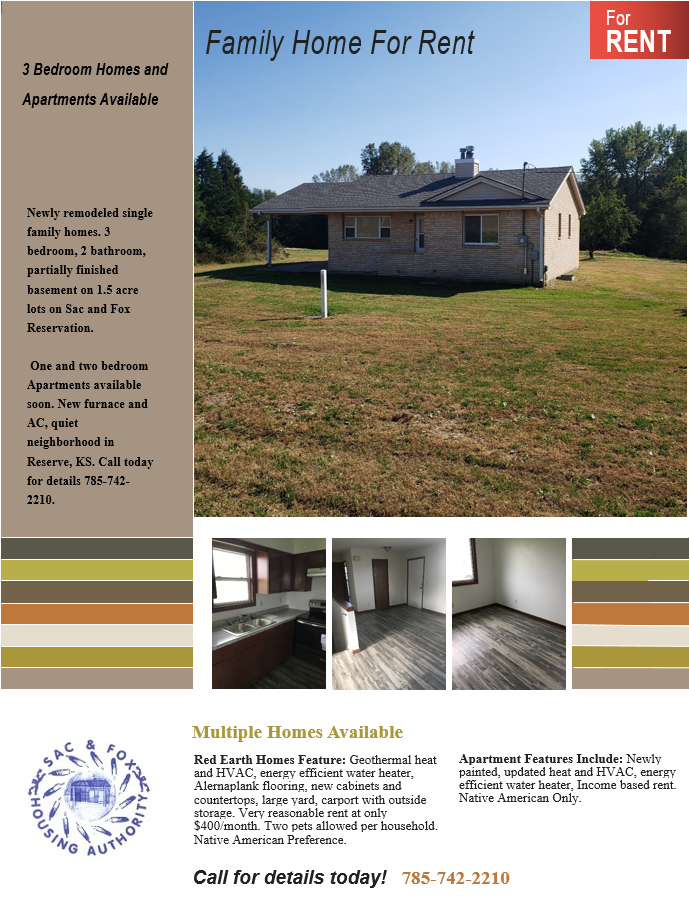 Housing Authority Sac & Fox Nation of Missouri